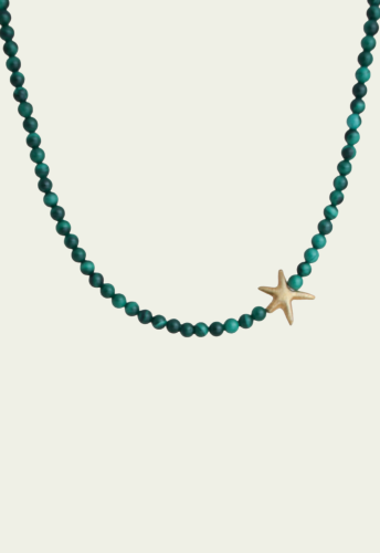 Naszyjnik Starlight Green Gold
