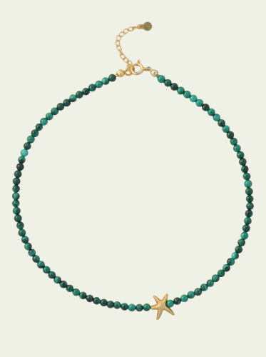 Naszyjnik Starlight Green Gold